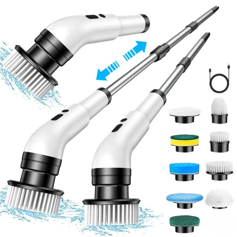 9-in-1 Multifunctional Electric Cleaning Brush