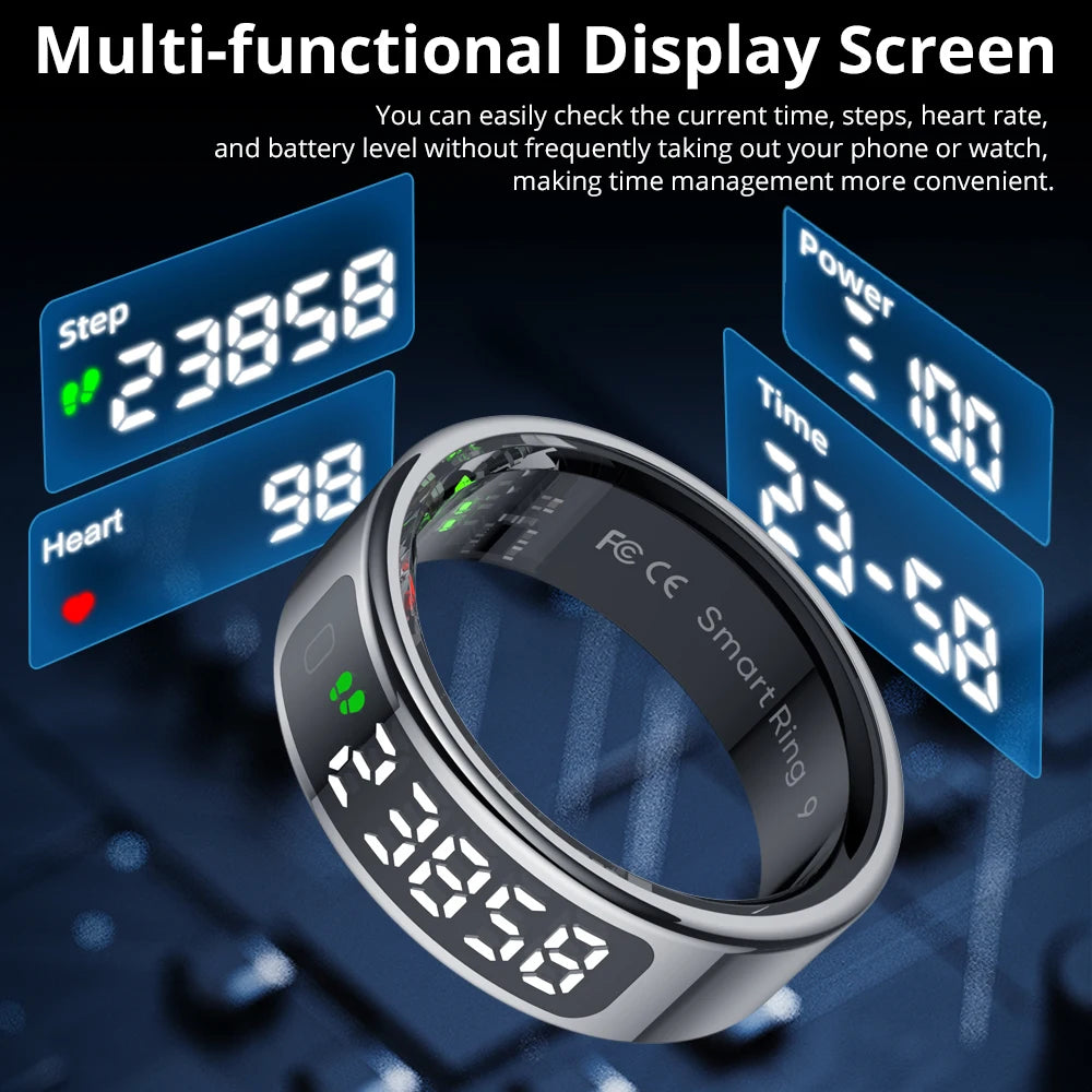 Wireless Health Tracker Smart Ring