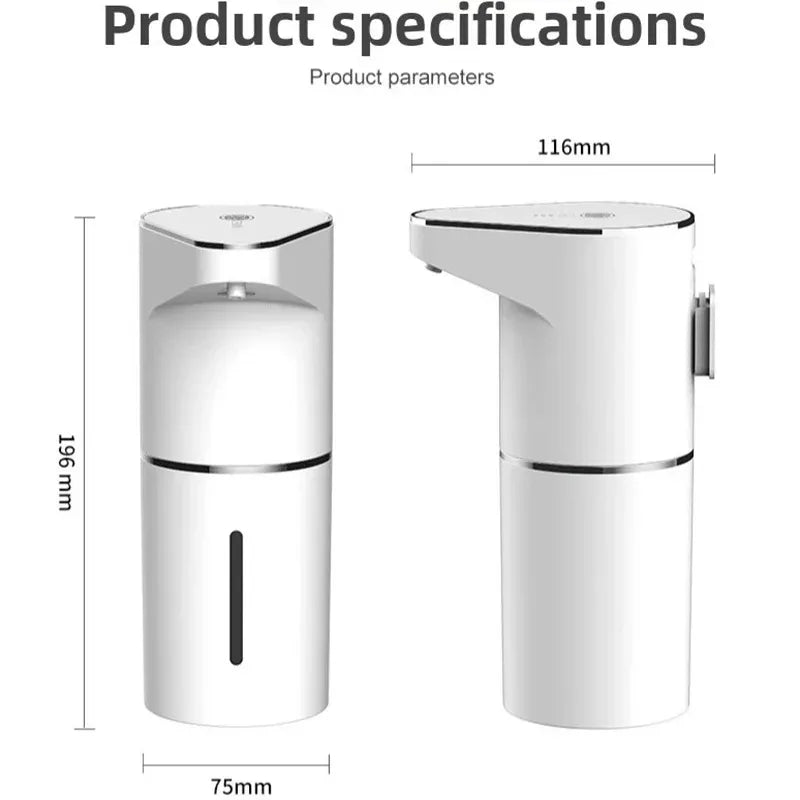 AuraFoam™ Touchless Soap Dispenser – Smart Rechargeable Foaming System