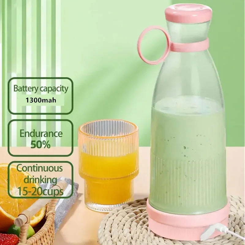 Portable Electric Juicer Bottle