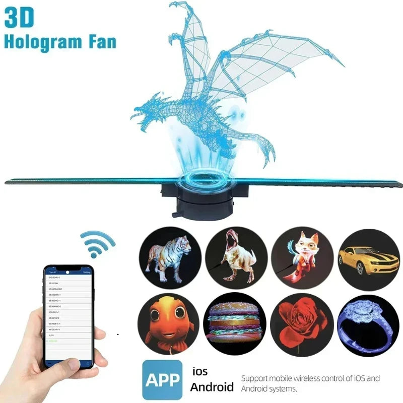 3D Hologram Fan Display