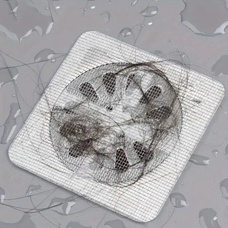 50 Pcs Disposable Shower Drain Covers