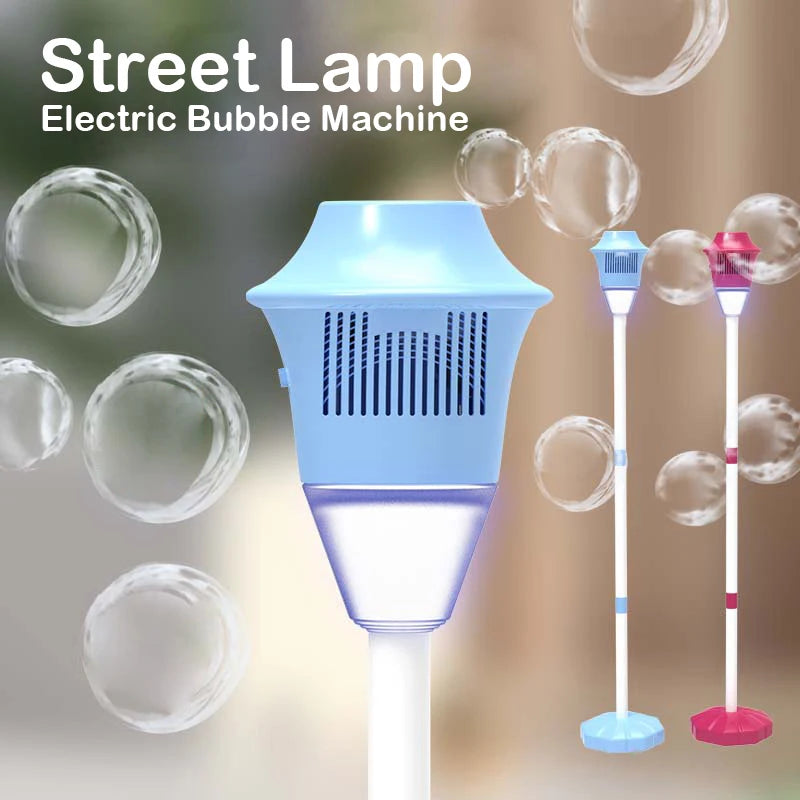 Street Light Bubble Machine with Lights