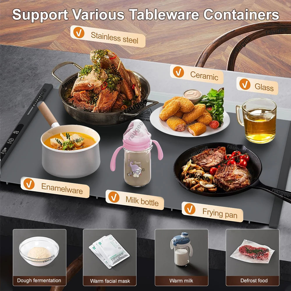 Foldable Electric Food Warming Tray