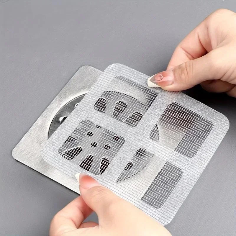 50 Pcs Disposable Shower Drain Covers