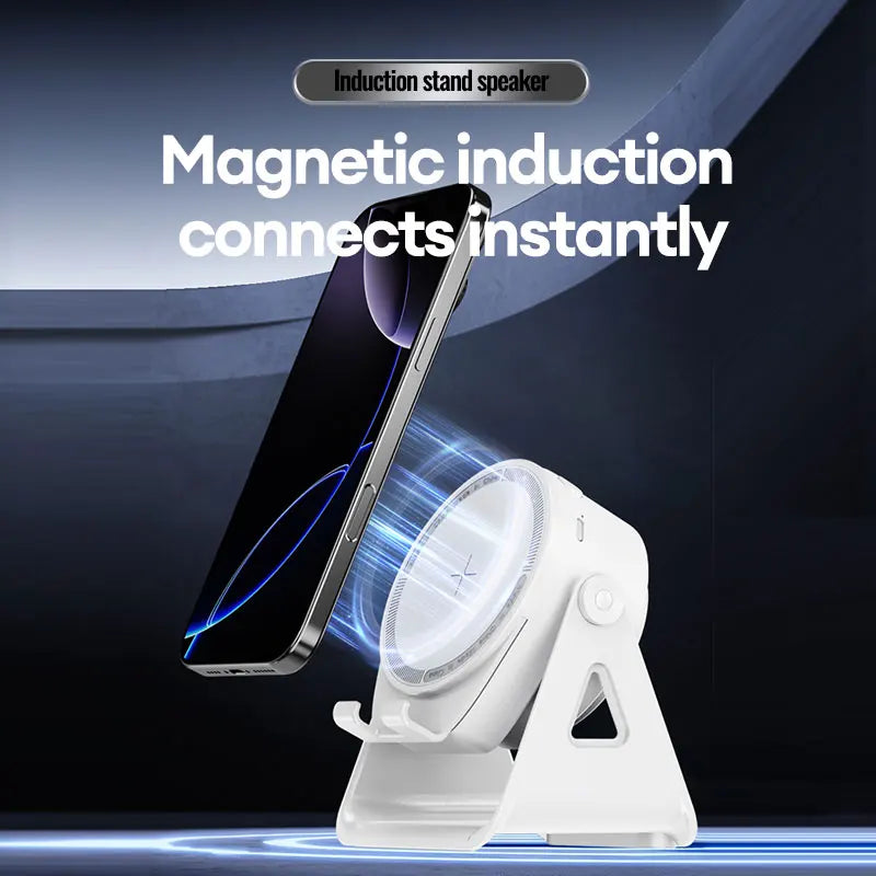 Bluetooth V5.3 Induction Stand Speaker