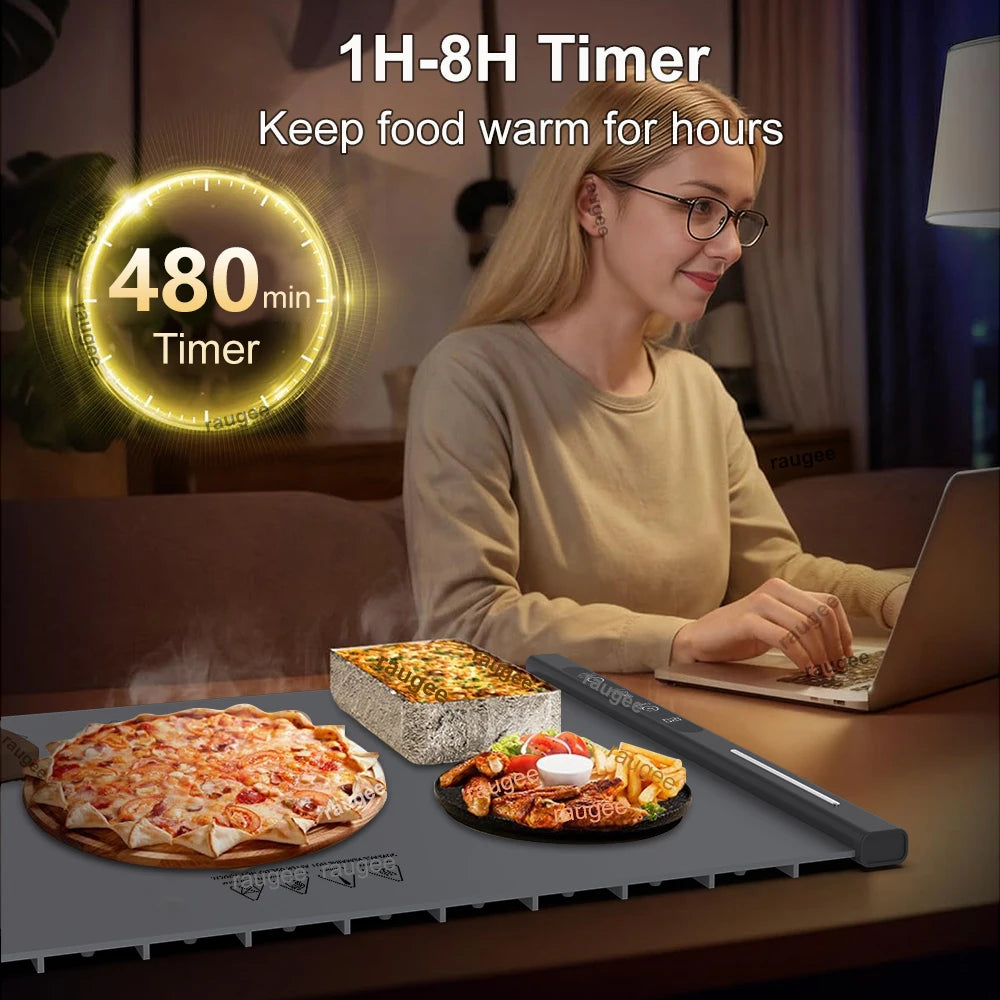 Foldable Electric Food Warming Tray
