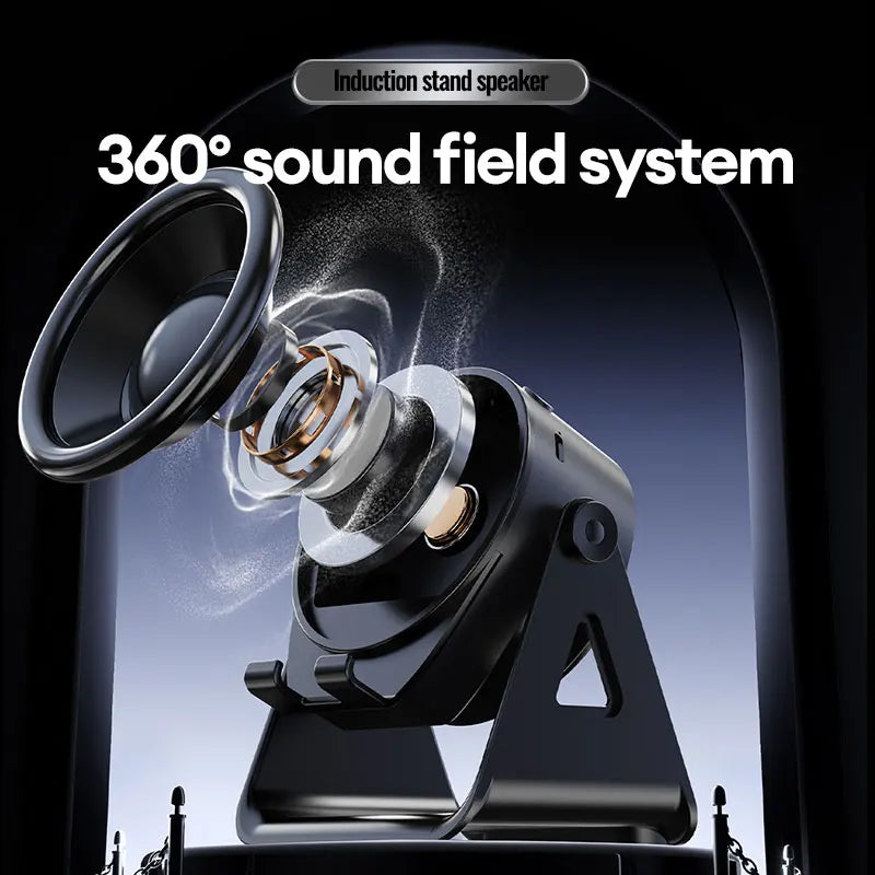 Bluetooth V5.3 Induction Stand Speaker